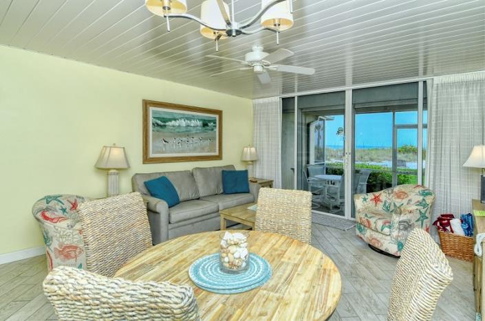 LaPlaya 107A - La Playa Gulf Front Condos Longboat Key, Fl beach rentals